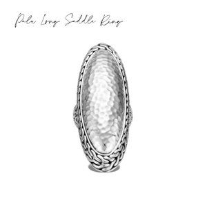 John Hardy Palu Long Saddle Ring, size 7